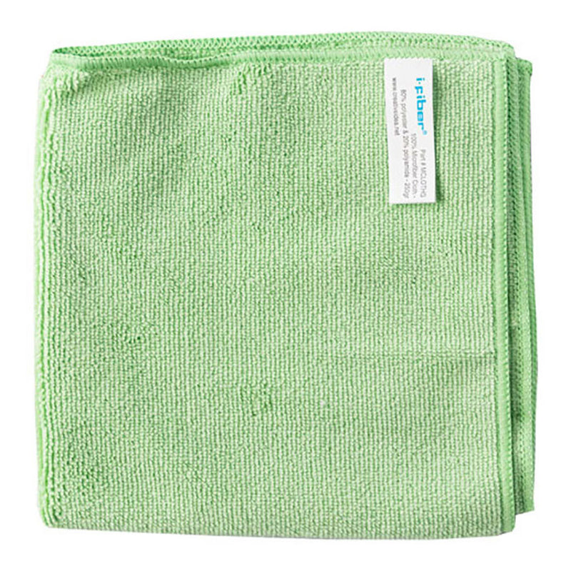 Premium Microfiber Cloth 16x16 - 250g Green