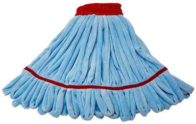 Premium Microfiber Tube Mop with 7" Scrubber Head Large