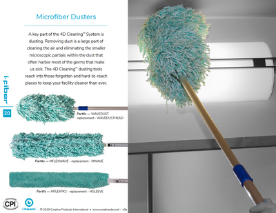 Microfiber Duster Literature