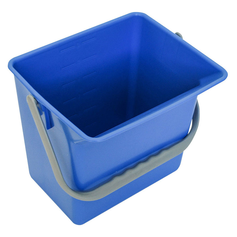 blue 1.5 gallon bucket