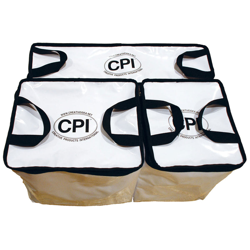 Waterproof bags with zipper enclosure desinged for Pre-Treating CPI Microfiber products inside the CPIeBAG
