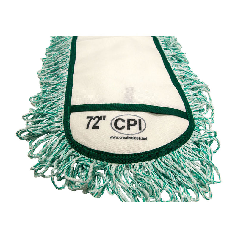 Premium Microfiber Dust Mop with 5" Pocket Backing (18"-72") detail