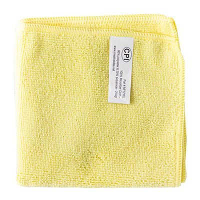 Premium Microfiber Cloth 12x12 - 250g Yellow