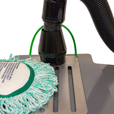 Dust Mop cleaning accessory that hooks up to your vacuum cleaner hose