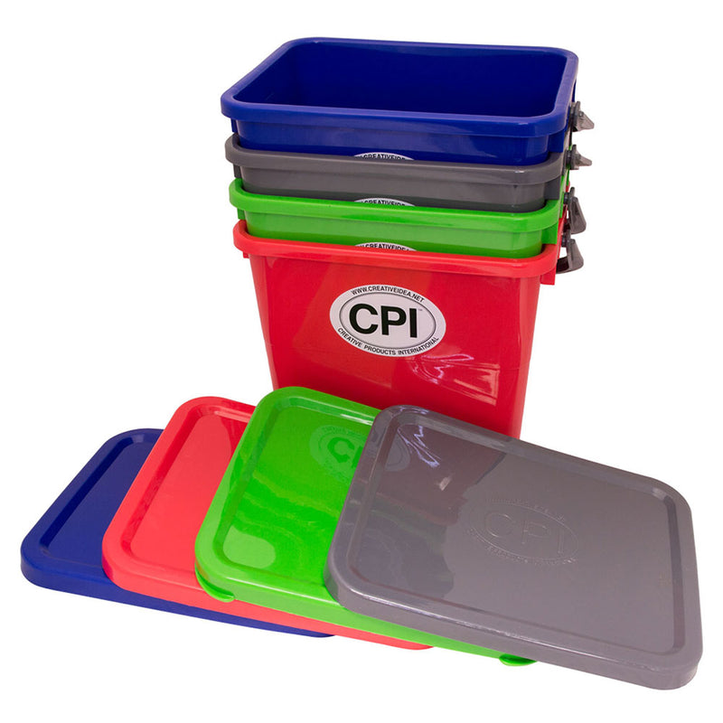 CPI 3.5 Gal. Bucket w/Sealing Lid - Green
