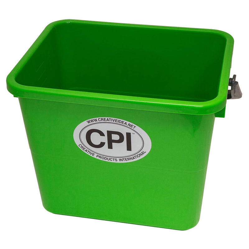 green 3.5 gallon bucket 