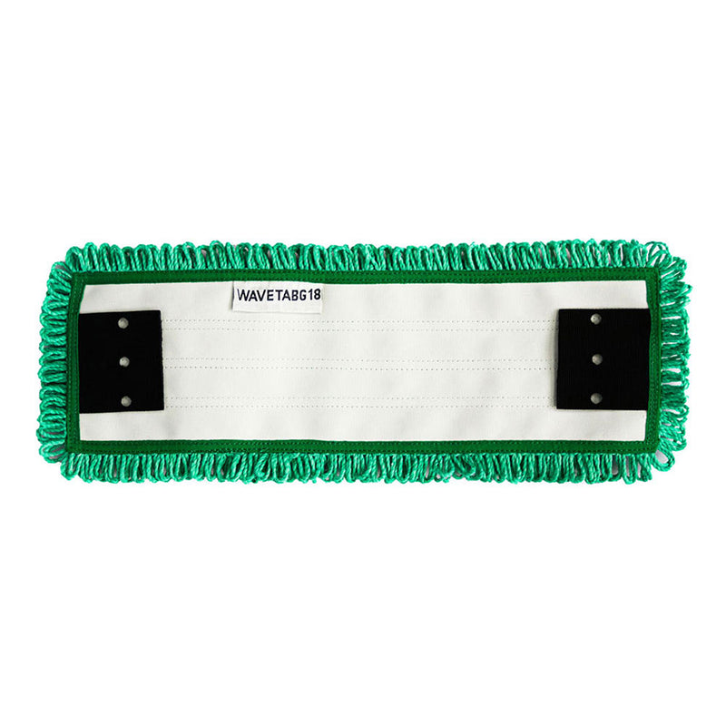 Premium Looped Microfiber TAB Mop 18" Green