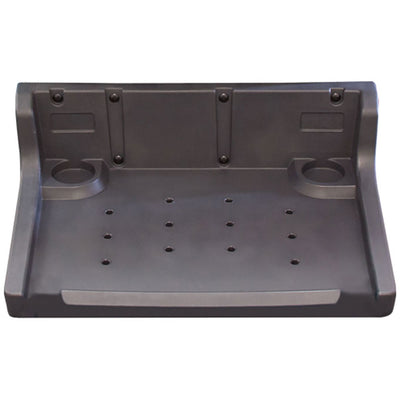 gray Front platform to hold CPI DUO bucket and wringer